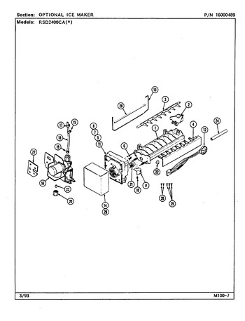 Diagram for RSD2400CAL (BOM: DM42A)