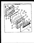 Diagram for 06 - Oven Door Parts