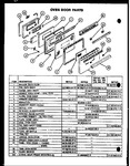 Diagram for 05 - Oven Door Parts