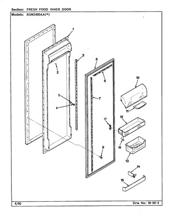 Diagram for RSW2400AAL (BOM: CM81A)