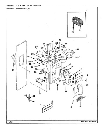 Diagram for RSW2400AAL (BOM: CM81A)