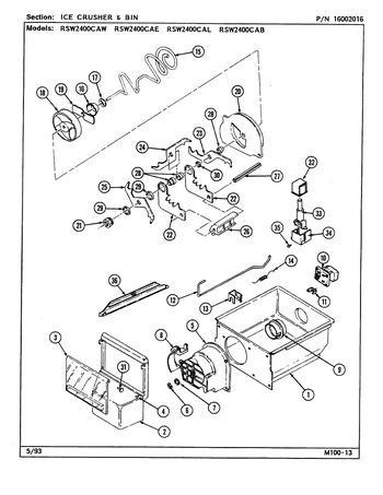 Diagram for RSW2400CAE (BOM: DM86A)