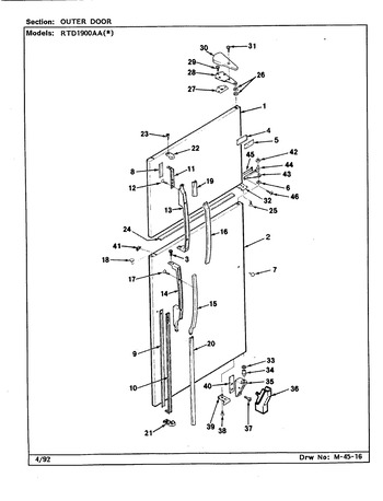 Diagram for RTD1900AAW (BOM: CH59B)