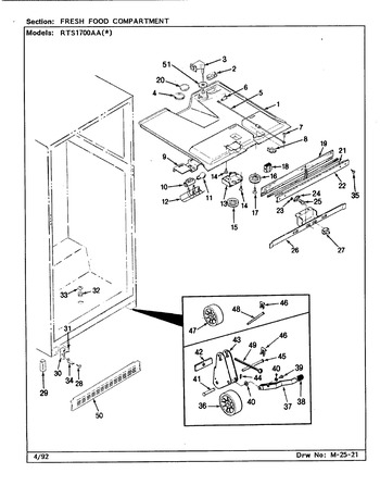 Diagram for RTS1700AAL (BOM: CH21B)