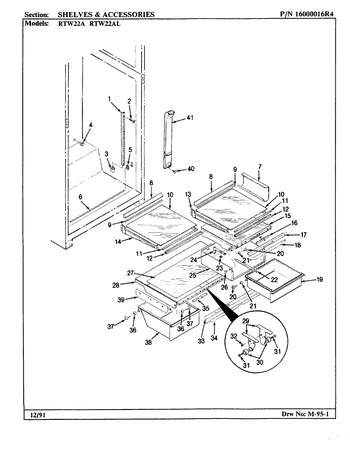 Diagram for RTW22AL (BOM: AH90D)