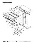 Diagram for 14 - Upper Grille & Keyboard