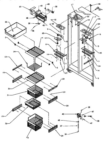 Diagram for SRI20S2W (BOM: P1190101W W)