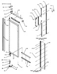 Diagram for 10 - Ref Door Hinge And Trim Parts