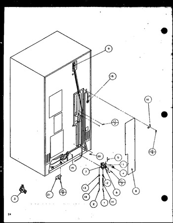 Diagram for SCDE25J (BOM: P7870104W)