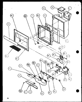 Diagram for SCDE25J (BOM: P7870104W)