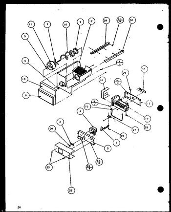 Diagram for SCDE25J (BOM: P7870104W)