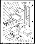 Diagram for 14 - Ref Shelving And Drawers