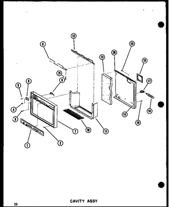 Diagram for SRI19W-AG (BOM: P6034010W G)