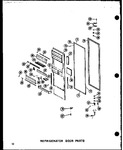 Diagram for 12 - Ref Door Parts