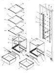 Diagram for 10 - Ref Shelving And Drawers