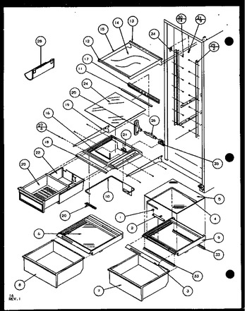 Diagram for SLD25JB (BOM: P1104009W)