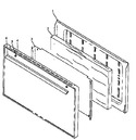 Diagram for 06 - Solid Panel Oven Door Assy