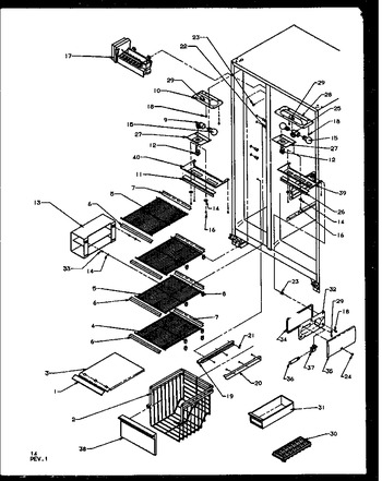 Diagram for SZ25NW (BOM: P1162707W W)