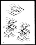 Diagram for 13 - Ref Shelving And Drawers