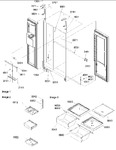 Diagram for 12 - Refrigerator/freezer Lights And Hinges