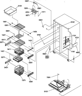 Diagram for SR25TL (BOM: P1194002W L)