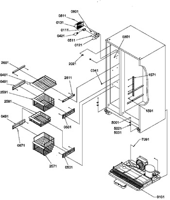 Diagram for SRDE27S3E (BOM: P1190602W E)