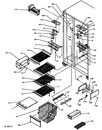 Diagram for SX25NE (BOM: P1162708W E)