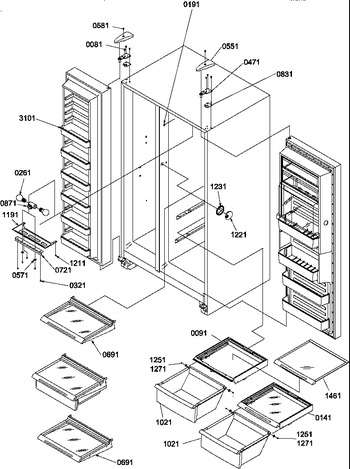 Diagram for SS25TE (BOM: P1194003W E)