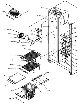 Diagram for SSD25NBW (BOM: P1162421W W)