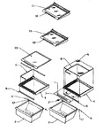 Diagram for 12 - Shelving & Drawers (ref)