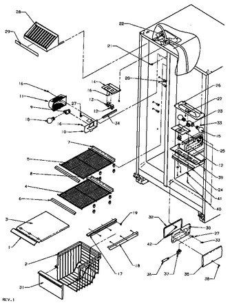 Diagram for SXD25AL (BOM: P1162436W L)