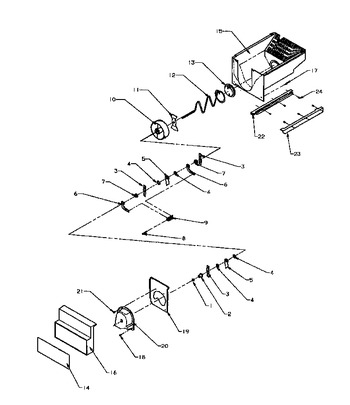 Diagram for SXDE27QW (BOM: P1162208W W)