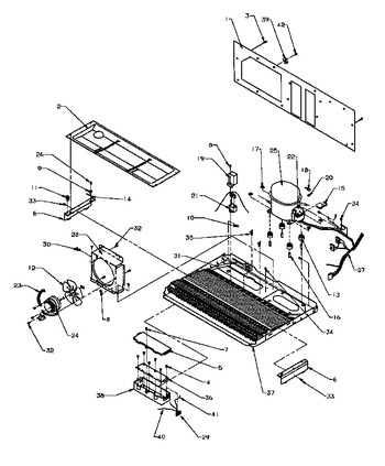 Diagram for SXDE27QW (BOM: P1162208W W)