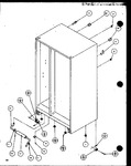 Diagram for 11 - Rollers And Cabinet Back Components