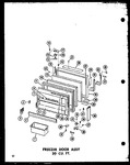 Diagram for 03 - Fz Door Assy 20 Cu. Ft.