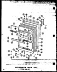 Diagram for 08 - Ref Door Assy 20 Cu. Ft.