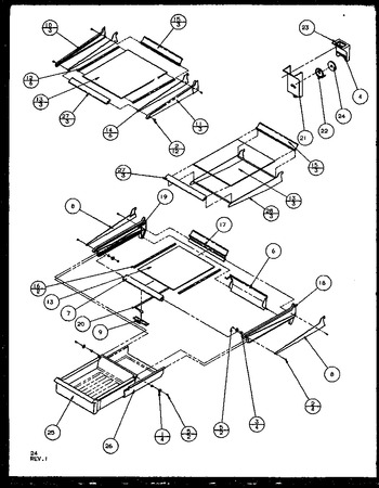 Diagram for TZ21RW (BOM: P1157601W W)