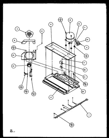 Diagram for TZ22RW (BOM: P1157701W W)