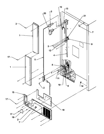 Diagram for TH21S3W (BOM: P1195601W W)