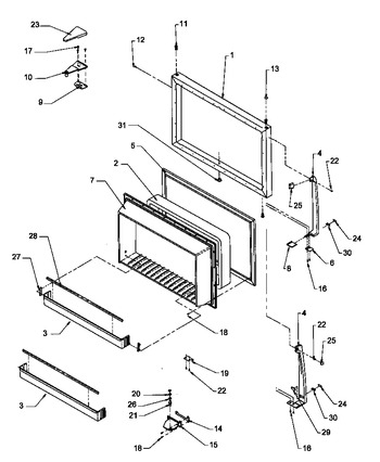 Diagram for TH21S3W (BOM: P1195601W W)