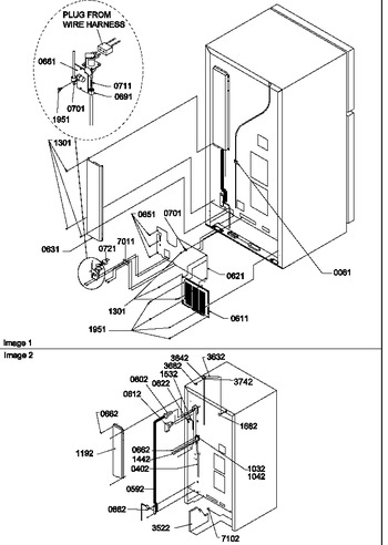 Diagram for THI21TW (BOM: P1302602W W)