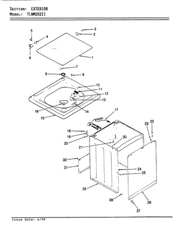 Diagram for TLWM202IIW