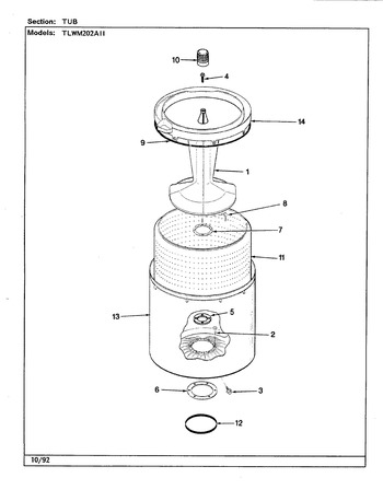 Diagram for TLWM202IIW