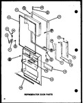 Diagram for 05 - Ref Door Parts