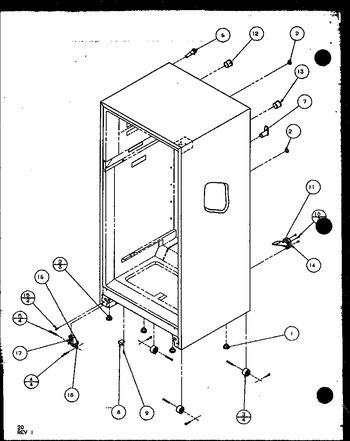 Diagram for TRG18QBL (BOM: P1111310W L)