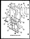 Diagram for 05 - Ref Door Parts
