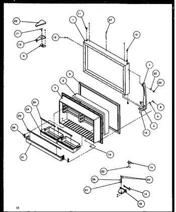 Diagram for TZI22RE (BOM: P1168007W E)