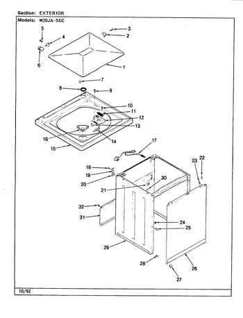 Diagram for W20JA5SC