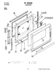 Diagram for 13 - Door (upper W276w)