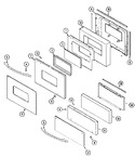 Diagram for 01 - Door (upper & Lower)